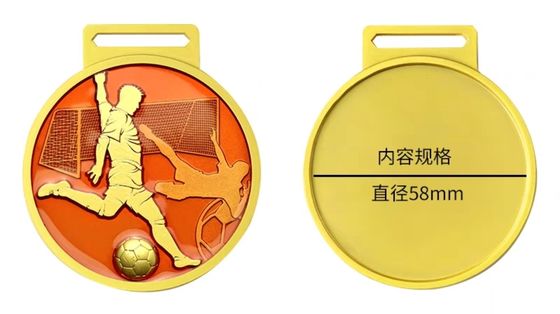 comprare Die Cast Rose Gold Custom Engraved Sports Medals and Award Medals for Your Organization online manufacture