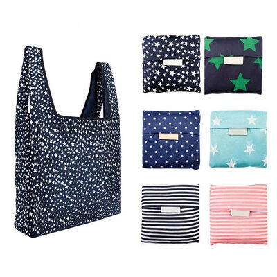 Un buon prezzo. Water Resistant Eco-Friendly Folding and Portable Oxford Cloth Shopping Tote Grocery Bag (In Stock) in linea