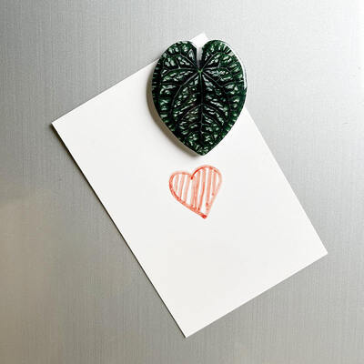 comprare Adesivo per frigorifero in acrilico 3D personalizzato Magnete per frigorifero a foglia di pianta a forma di regalo promozionale online manufacture