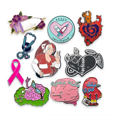 comprare Pin di lapel personalizzato con spessore di 1,5 mm e dimensione di 35 mm realizzato in 5-7 giorni lavorativi online manufacture