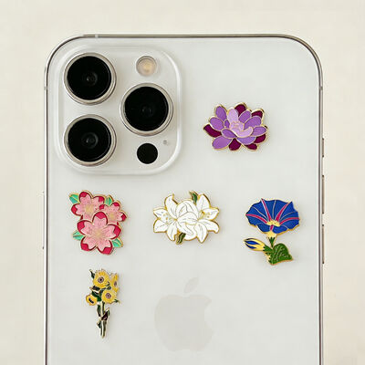 comprare Spilla smaltata personalizzata 3D rosa di alta qualità per decorazione del telefono online manufacture