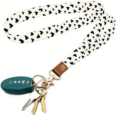 comprare Portachiavi portaciavi Cute Long Golden Clamp Per Le Chiavi Portafogli ID Badge Donne all'Ingrosso online manufacture