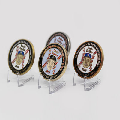 Monete da collezione da produttore a misura a basso costo oro argento placcato monete da collezione antiche souvenir sfida moneta metallica con scatola