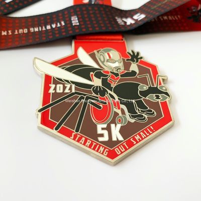 Stampa UV Nuoto Ciclismo Medaglia singola personalizzata Medaglie personalizzate