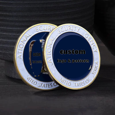 Logo personalizzato Monete d'oro per incisione