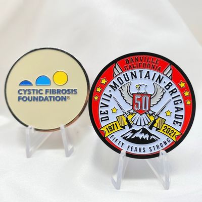 Oro Souvenir Monete commemorative su misura Monete da collezione rotonde