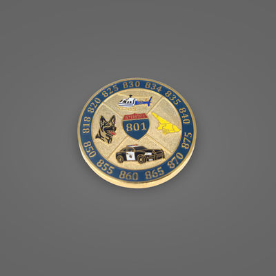 Moneta commemorativa in lega di zinco su misura con rivestimento in oro e disegno personalizzato per souvenir e sfide