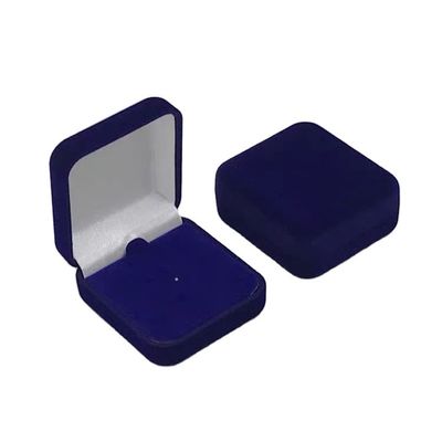Piccolo quadrato Hard Gift Packaging Box Lapel Pins Packing Velvet Box