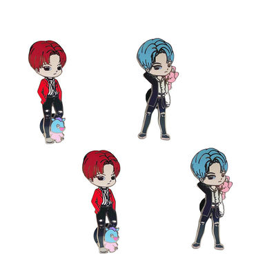 Un buon prezzo. Disegno personalizzato Hard Enamel Zinc Alloy Metal Badge Lapel Pin per identità e decorazione in linea