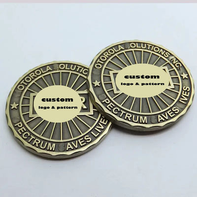 Monete in ottone da 23 mm Vintage Antica Vecchia Moneta da Dollaro Rover Americano Due Volti