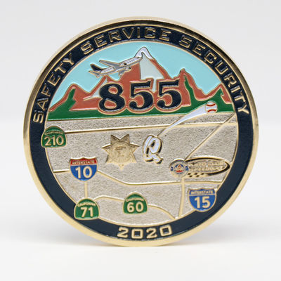 Fabbricante di monete d'oro Fabbricazione 3D Lega di zinco Oro Argento Rame Rame Logo di metallo Monete su misura Moneta di sfida per souvenir