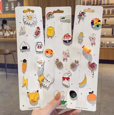 Un buon prezzo. Logo personalizzato Stampa a schermo di seta Eco-friendly Metal Pin Badge and Enamel Pin in linea