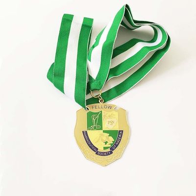 3D Gold Custom Medal Engraving Award Medaglie da maratona fatte su ordinazione