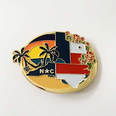 cintura in acciaio inossidabile cintura in lega di zinco smalto ottone logo personalizzato cintura in metallo