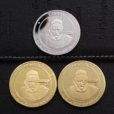 Monete sfida personalizzate con logo 3D in lega di zinco con placcatura oro/argento/bronzo