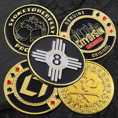 Wholesale High Quality Metal Challenge Coins 2D Zinc Alloy Die Casting Customized Metal Coins Souvenirs