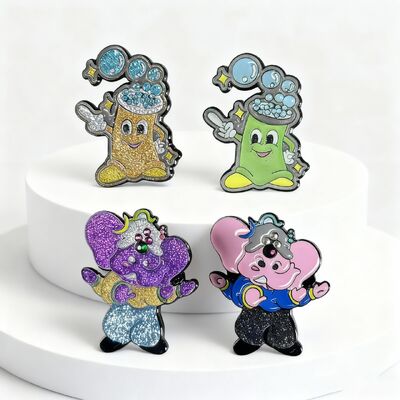 Pini di lapel di smalto morbido e duro personalizzati