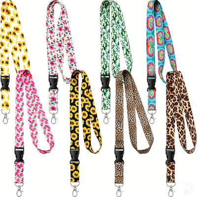 Lanyards personalizzati in poliestere con stampa a seta per nastri da medaglia