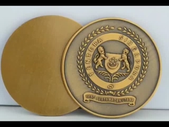 Moneta di sfida 3D 2D in metallo Moneta commemorativa in smalto