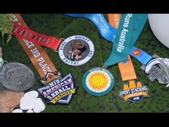 Medaglia d'oro accademico militare personalizzata online Medaglie sportive incise in 3D